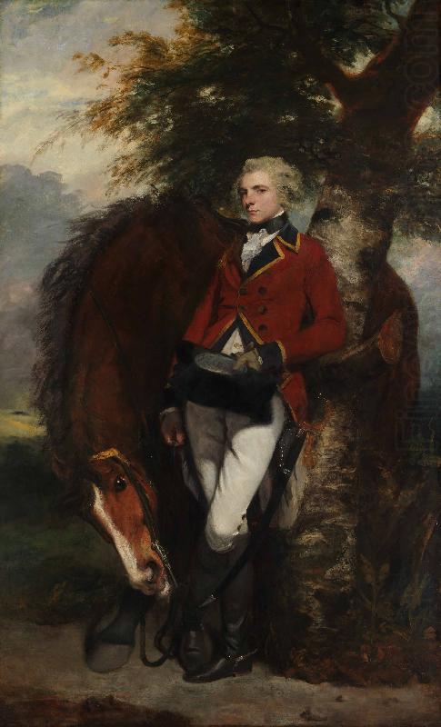 Sir Joshua Reynolds Captain George K H Coussmaker china oil painting image